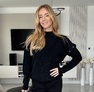 Rubi pulóver fekete – Finom kötött női pulóver – Innova Fashion – 3. kép